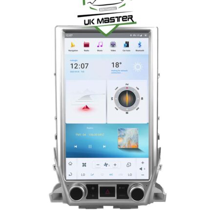 Uk master 8+128 Android Monitor for Toyota Land Cruiser GXR/ EXR 2016-21 | 16 inch Bulit in Carplay