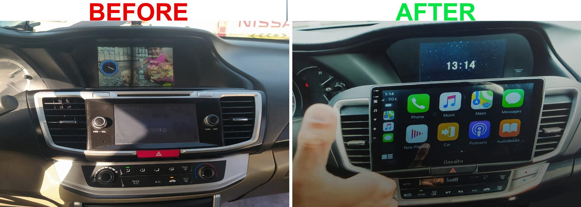 Car Stereo Screen for Honda