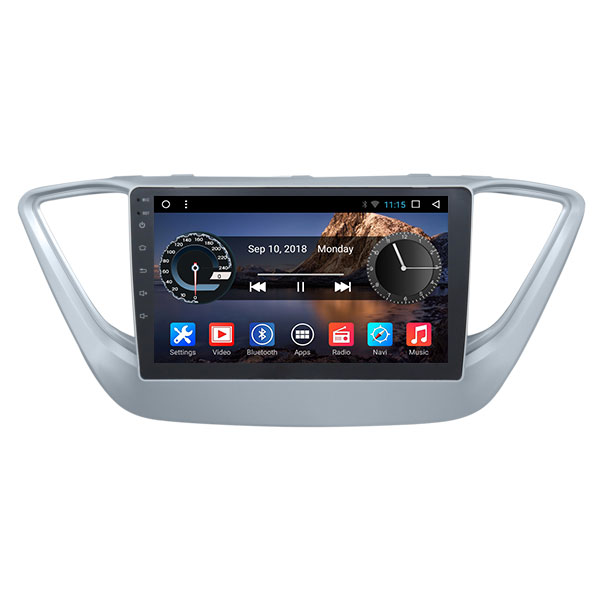 Hyundai Accent 2017 - 19 Android Monitor - Best Android Screen