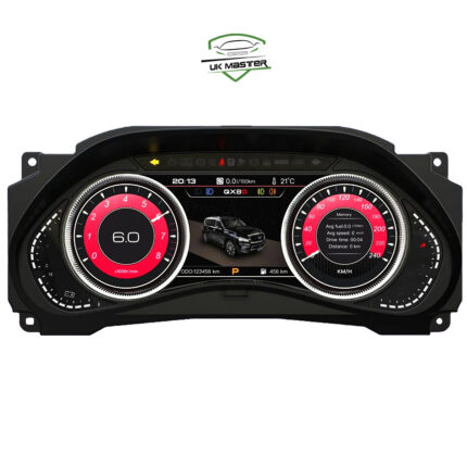 UK MASTER Nissan Patrol Infiniti QX56 Y62 2010-2019 LCD Digital Dashboard Cluster Virtual Instrument Panel Speedometer Virtual Cockpit MRW