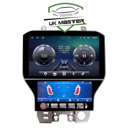 Ukmaster Ford Mustang 2015-21 Android Monitor with Air condition touch Screen Premium style