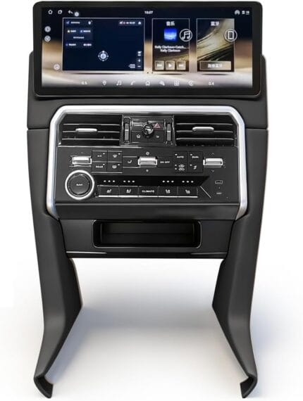 Uk Master 17" Android 14 Car Radio for Armada Y62 Patrol QX80 QX56, 4K, Wireless Carplay Android Auto, GPS Navigation, 8+128GB, Multimedia Player, 2010-2022 (BLACK)